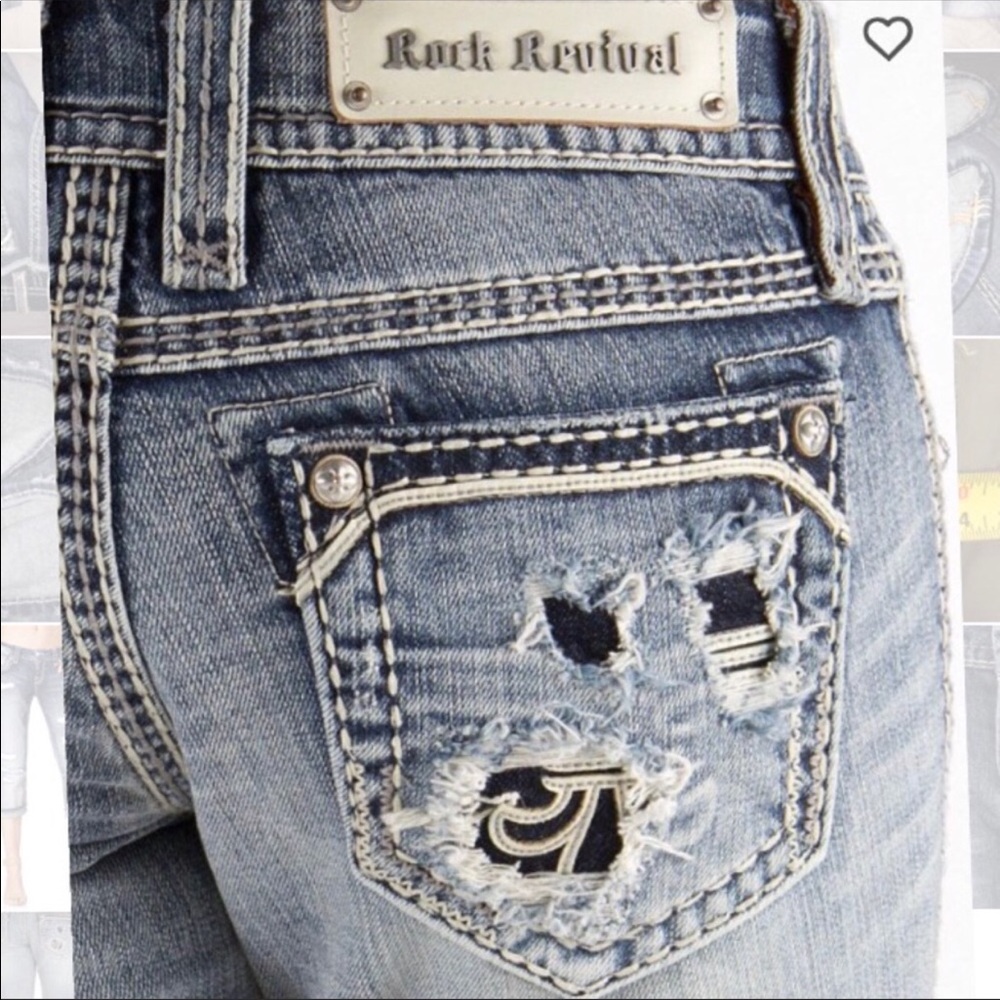 Distressed Ina Capri by Rock Revival